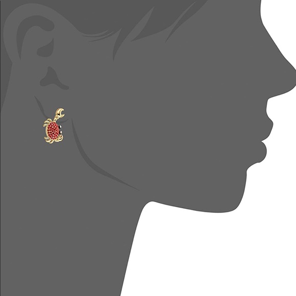 Kate Spade crab earrings NWT - Picture 3 of 5